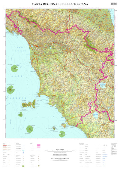 Carta regionale TOSCANA