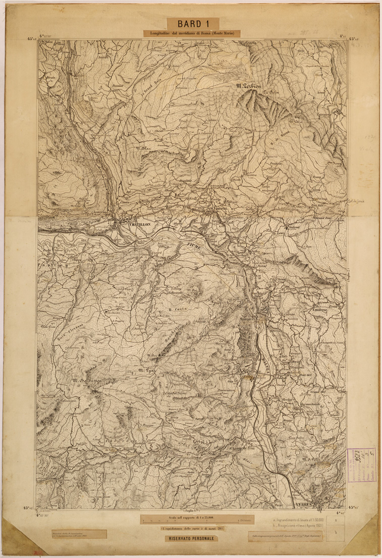 (N:27988) BARD 1. (SE001740) Carte e stampe antiche: riproduzione a colori su carta (formato A1)