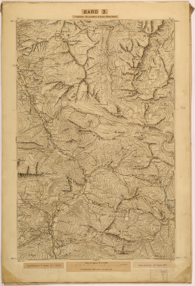(N:27990) BARD 3. (SE001742) Carte e stampe antiche: riproduzione a colori su carta (formato A1)