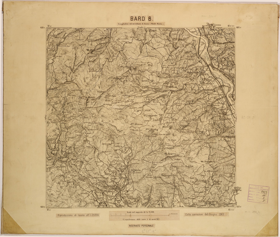 (N:27996) BARD 8. (SE001748) Carte e stampe antiche: riproduzione a colori su carta (formato A1)