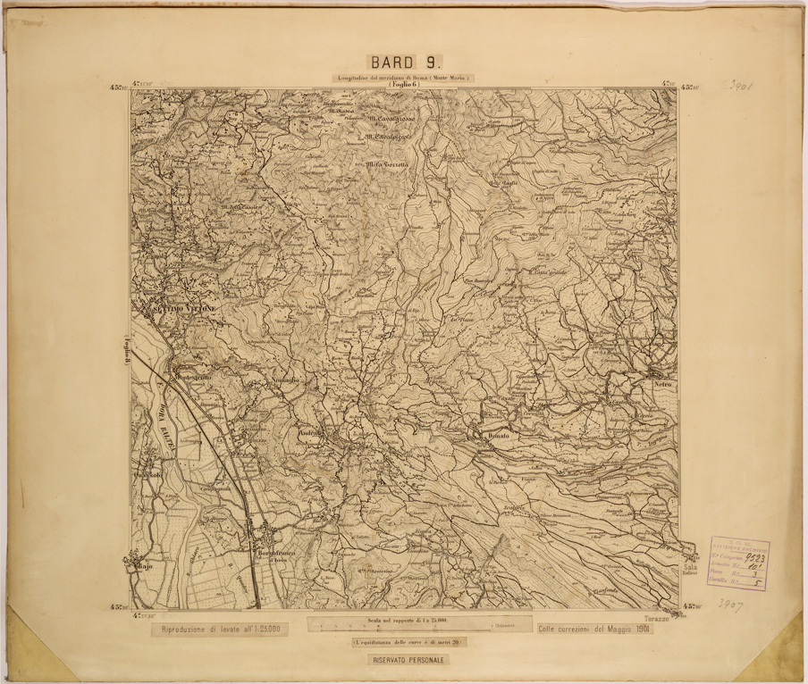 (N:27997) BARD 9. (SE001749) Carte e stampe antiche: riproduzione a colori su carta (formato A1)