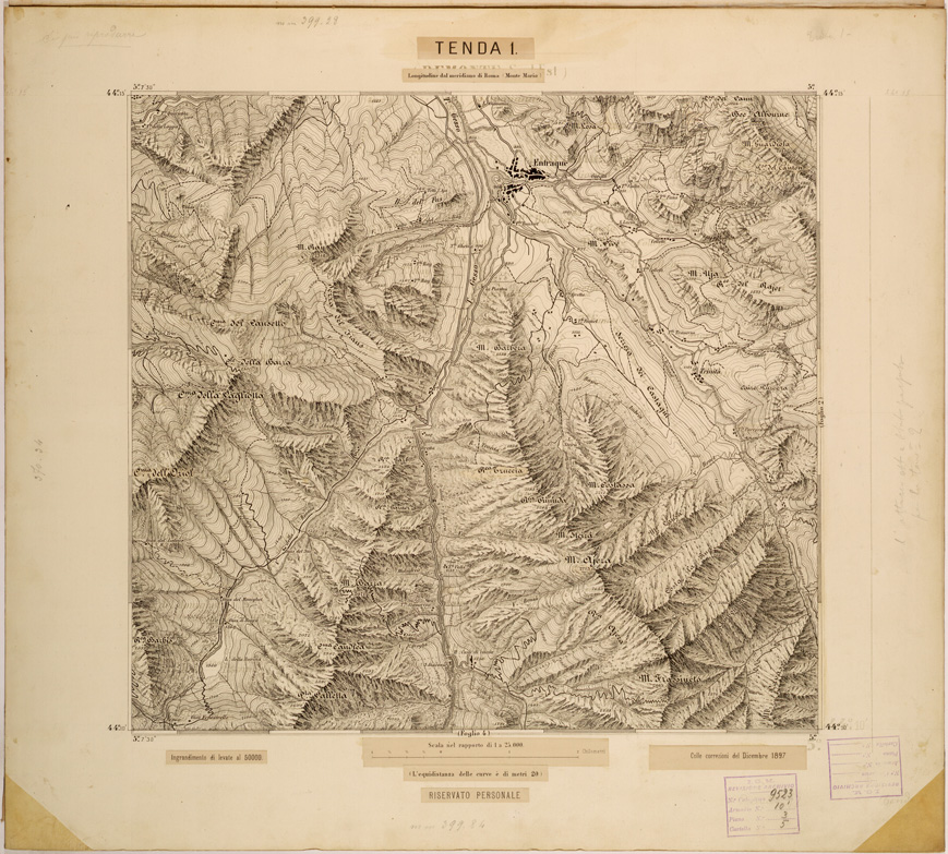 (N:28036) TENDA 1 (SE001788) Carte e stampe antiche: riproduzione a colori su carta (formato A1)