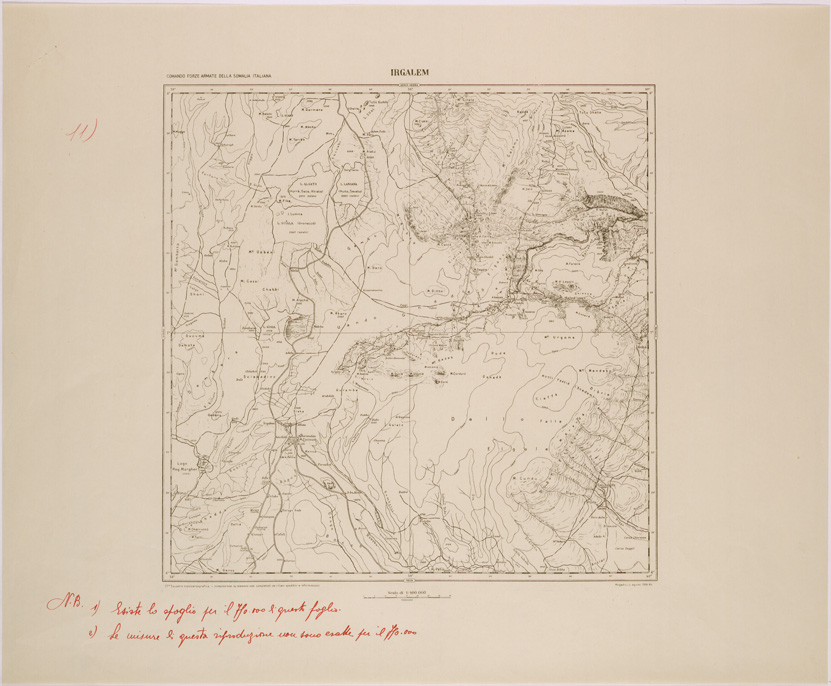 (N:28677) ETIOPIA - IRGALEM. (SE002562) Carte e stampe antiche: riproduzione a colori su carta (formato A1)