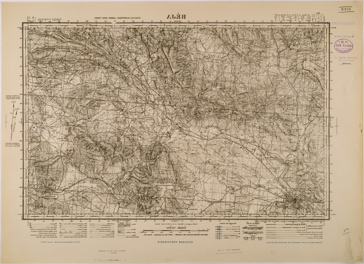(N:28815) BEJA. (SE002654) Carte e stampe antiche: riproduzione a colori su carta (formato A1)