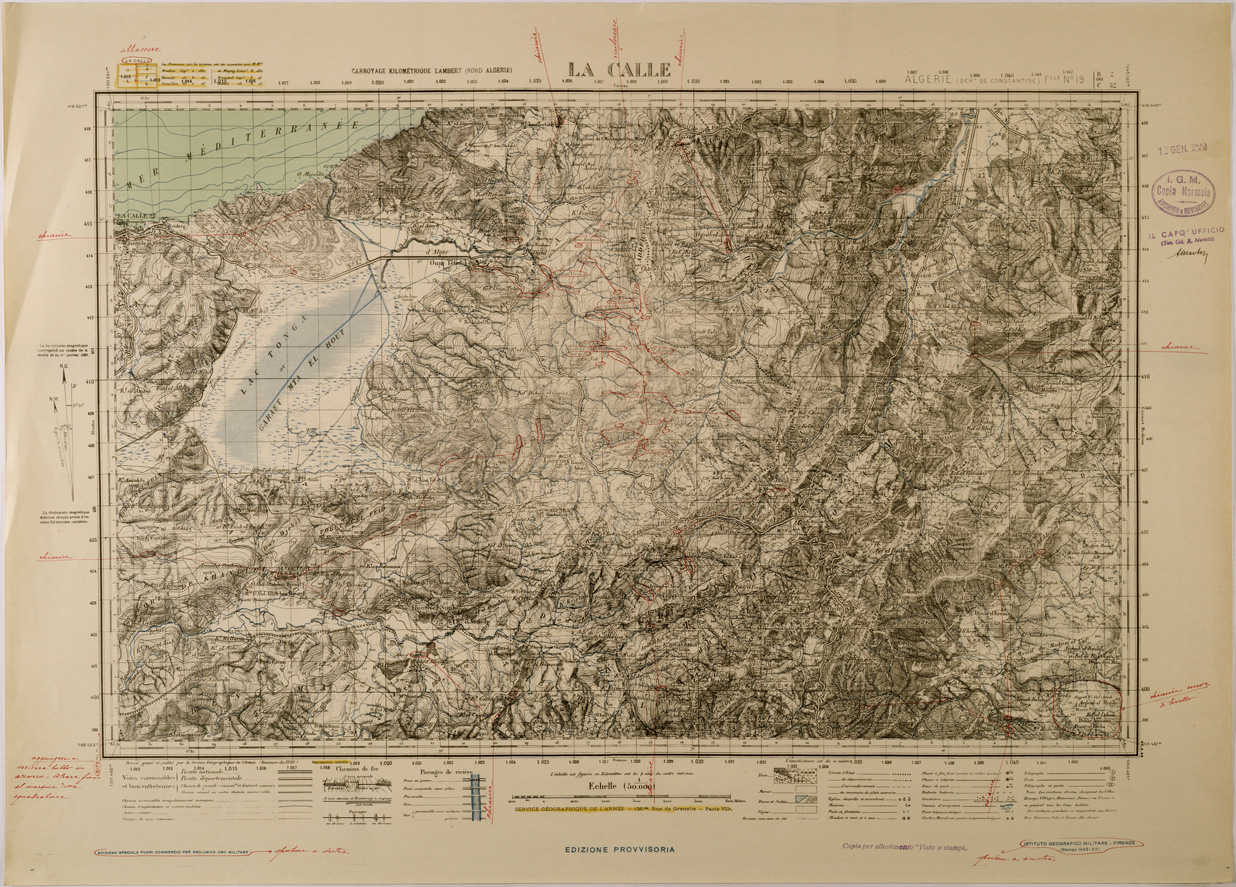 (N:28885) LA CALLE FOGLIO 19 (SE002699) Carte e stampe antiche: riproduzione a colori su carta (formato A1)