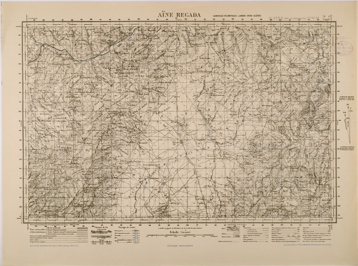 (N:28997) AINE REGADA FOGLIO 98 (SE002720) Carte e stampe antiche: riproduzione a colori su carta (formato A1)