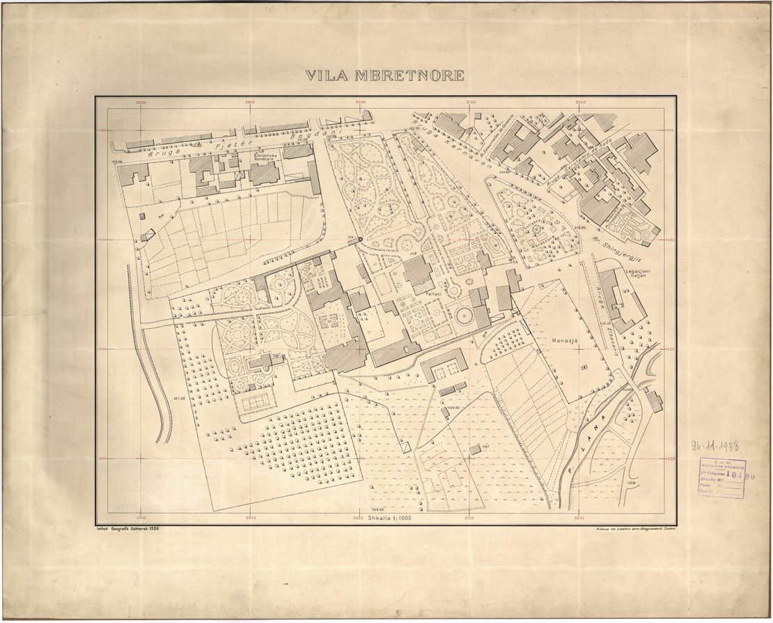 (N:32068) VILA MBRETNORE (SE006314) Carte e stampe antiche: riproduzione a colori su carta (formato A1)