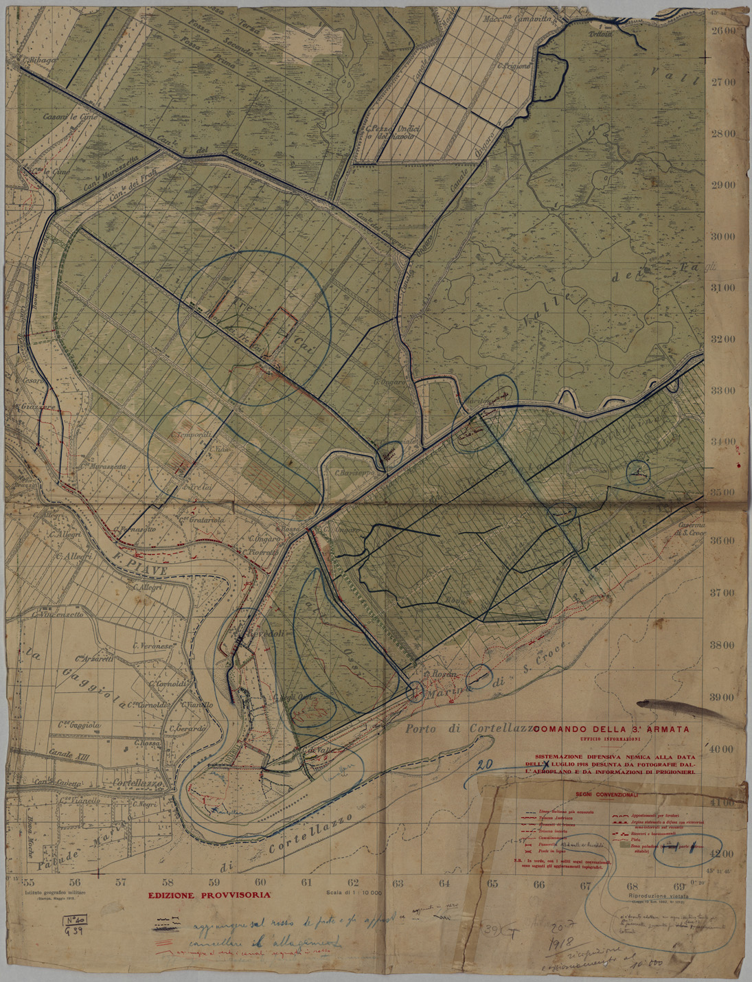 (N:34874) PORTO DI CORTELLAZZO (SE008589) Carte e stampe antiche: riproduzione a colori su carta (formato A1)