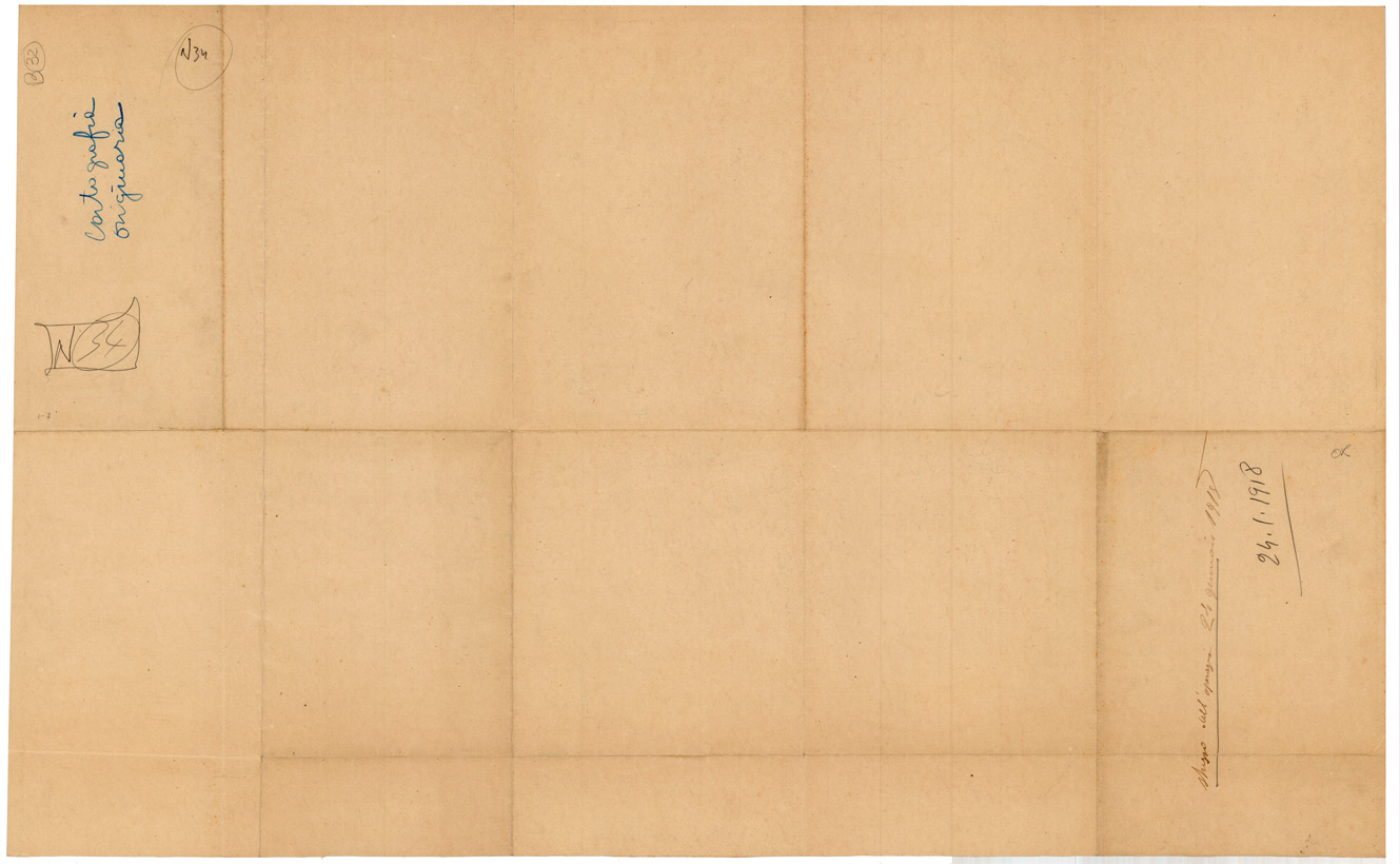 (N:34939) PADOVA TREVISO VICENZA (fronte e retro) (SE008659, SE008660) Carte e stampe antiche: riproduzione a colori su carta (formato A1)