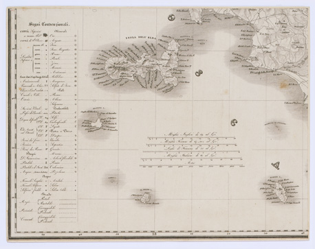 (N:164) CARTA GEOMETRICA DELLA TOSCANA - Pasqui n. 19 - Tavola 3 (B0000141) Carte e stampe antiche: riproduzione a colori su carta (formato A1)