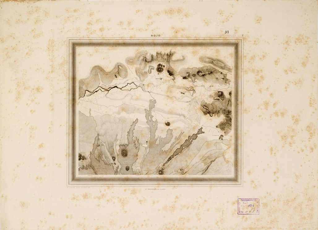 (N:281) I. CARTA TOPOGRAFICA DELL'ETNA... - II. CARTA GEOLOGICA DELL'ETNA... - Tavola 2 - Mojo (B0005268) Carte e stampe antiche: riproduzione a colori su carta (formato A1)