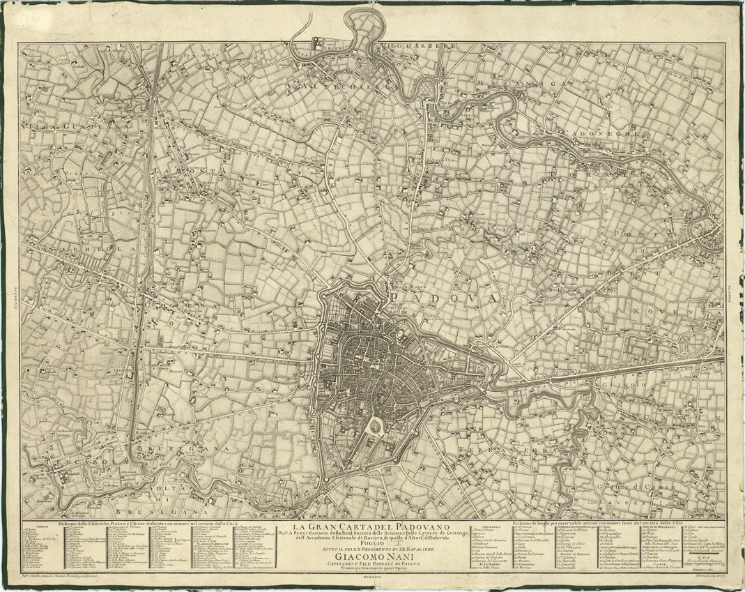 (N:11225) LA GRAN CARTA DEL PADOVANO DI G. A. RIZZI-ZANNONI DELLA REALE SOCIETA' DELLE SCIENZE E DELLE LETTERE DI GOTTINGA, DELL'ACCADEMIA ELETTORALE DI BAVIERA, DI QUELLE DI ALTORE, DI PADOVA, ECC. FOGLIO I. ... (B0005522) Carte e stampe antiche: riproduzione a colori su carta (formato A1)