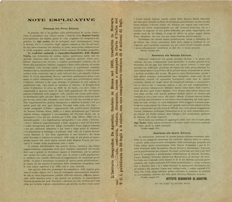 (N:11290) LA REGIONE VENETA E LE ALPI NOSTRE - DALL'ADIGE AL QUARNARO - CARTA ETNICO LINGUISTICA - 4a edizione (B0005942, B0005944, B0005945) Carte e stampe antiche: riproduzione a colori su carta (formato A1)