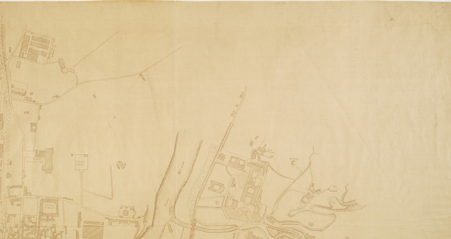 (N:14088) PLANIMETRIA DELLA CITTA' D'ACQUI (B0006799, B0006800, B0006801, B0006802, B6799-02) Carte e stampe antiche: riproduzione a colori su carta (formato A1)