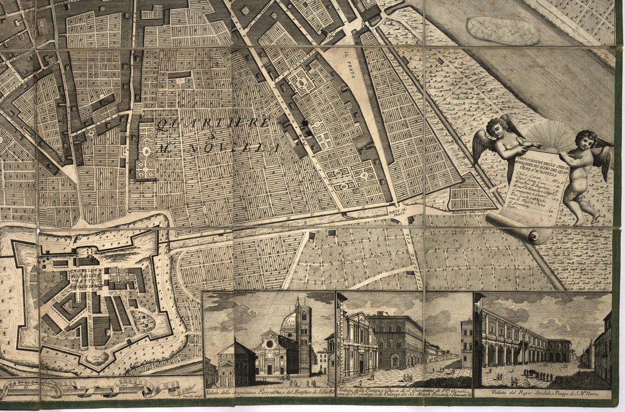 (N:13604) PIANTA DELLA CITTA' DI FIRENZE RILEVATA ESATTAMENTE NELL'ANNO 1783 E DEDICATA A S. A. R. PIETRO LEOPOLDO P. R. DI UNGH. E DI BOE. E GRANDUCA DI TOSCANA (B0007002, B0007003, B0007004, B0007005, B0007006, B0007007, B7002-7) Carte e stampe antiche: riproduzione a colori su carta (formato A1)