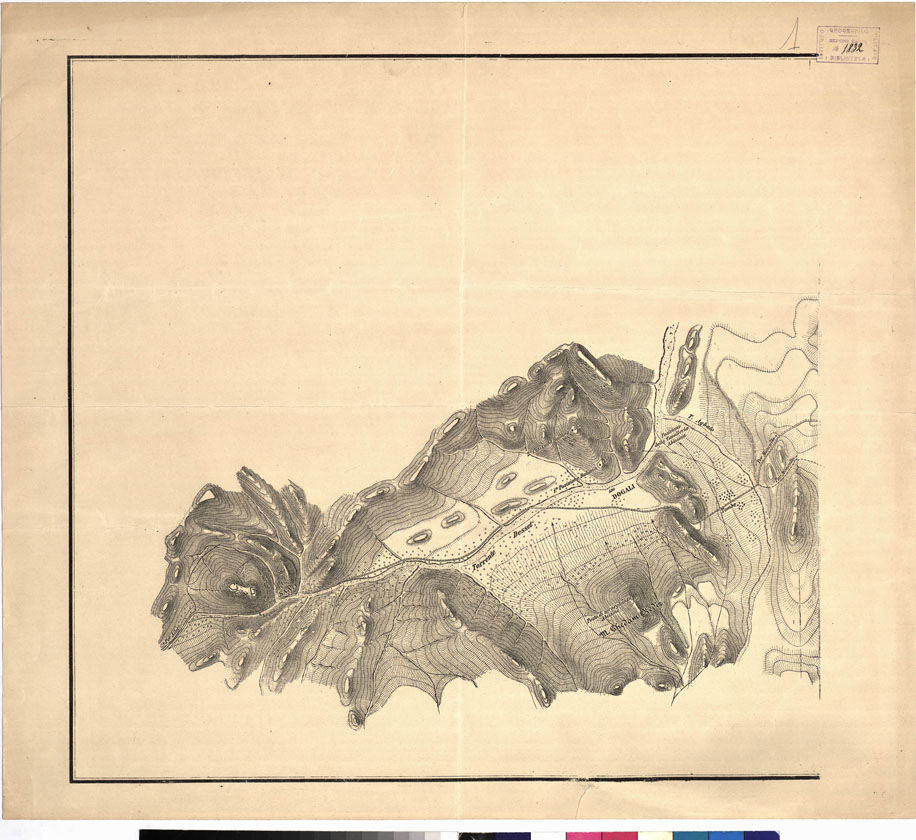 (N:15785) SCHIZZO DIMOSTRATIVO DA MASSAUA A SAATI - Foglio 1 (B0010305) Carte e stampe antiche: riproduzione a colori su carta (formato A1)