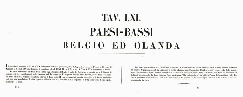 (N:6764) L'Atlante del Petri. - Parte II Tavole LXI - CIRCROSCRIZIONE DELLE PROVINCIE ECCLESIASTICHE E DIOCESI NEI REGNI DEL BELGIO, ED OLANDA. (B0013196, B0013201) Carte e stampe antiche: riproduzione a colori su carta (formato A1)