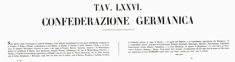 (N:6732) L'Atlante del Petri - Parte II Tavole LXXVI -CIRCOSCRIZIONE DELLE PROVINCE ECCLESIASTICHE DIOCESI E MISSIONI NELLA GERMANIA. (B0013221, B0013230) Carte e stampe antiche: riproduzione a colori su carta (formato A1)