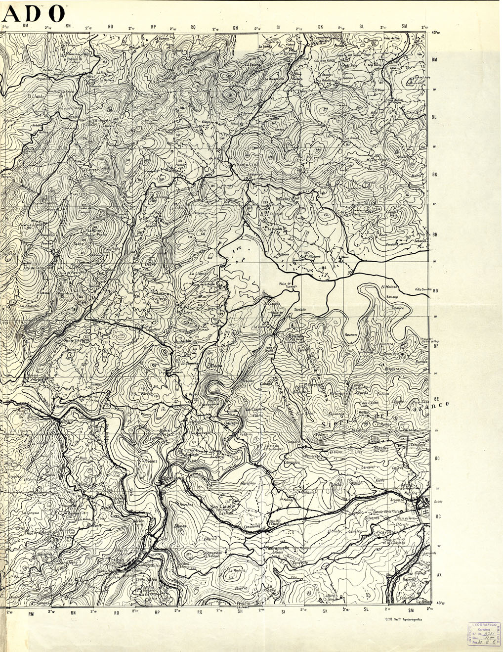 (N:19273) CARTA DELLA SPAGNA (B0015718, B0015719) Carte e stampe antiche: riproduzione a colori su carta (formato A1)