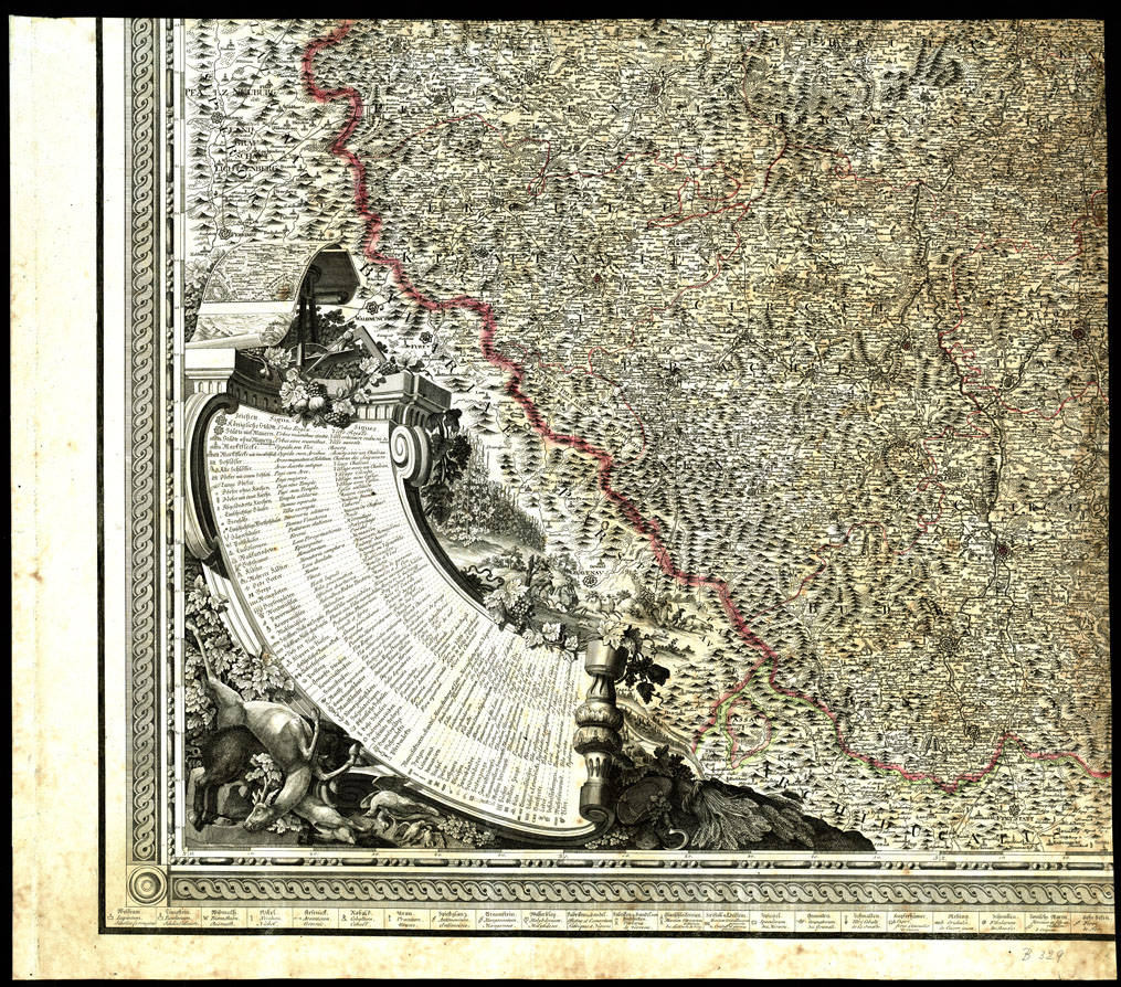 (N:20572) TOTIUS REGNI BOHEMIAE-MAPA CHOROGRAPHICO-MINERALOGICO-HIDRAULICO-COMMERCIALIS-CUM - Foglio 4 (B0017030) Carte e stampe antiche: riproduzione a colori su carta (formato A1)