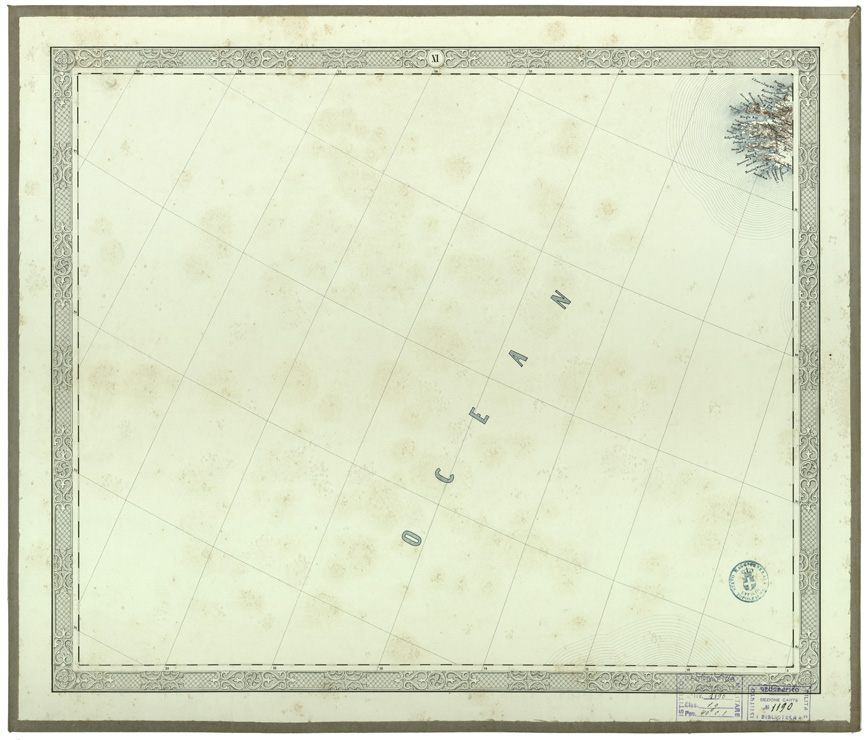 (N:34225) GENERAL KARTE VON EUROPA - FOGLIO XI (B0020188) Carte e stampe antiche: riproduzione a colori su carta (formato A1)