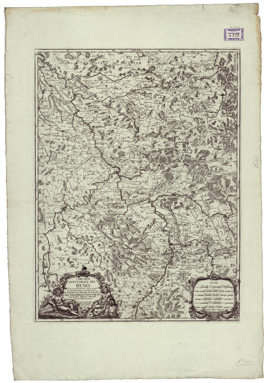 (N:34726) CIRCOLO ELETTORALE DEL RENO ETC... (B0020559) Carte e stampe antiche: riproduzione a colori su carta (formato A1)