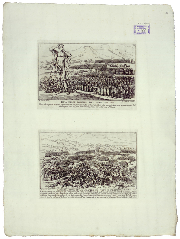 (N:34794) VEDUTE - LI REGNI DI SPAGNA E PORTOGALLO - FOGLIO 11 (B0020627) Carte e stampe antiche: riproduzione a colori su carta (formato A1)