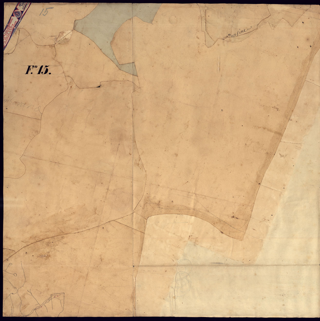 (N:14202) CARTA TOPOGRAFICA DELLA PROVINCIA DI MORTARA - FOGLIO 15 FRONTE/RETRO + SPEZZONE. (CA000942, CA000943, CA000944, CA000945) Carte e stampe antiche: riproduzione a colori su carta (formato A1)