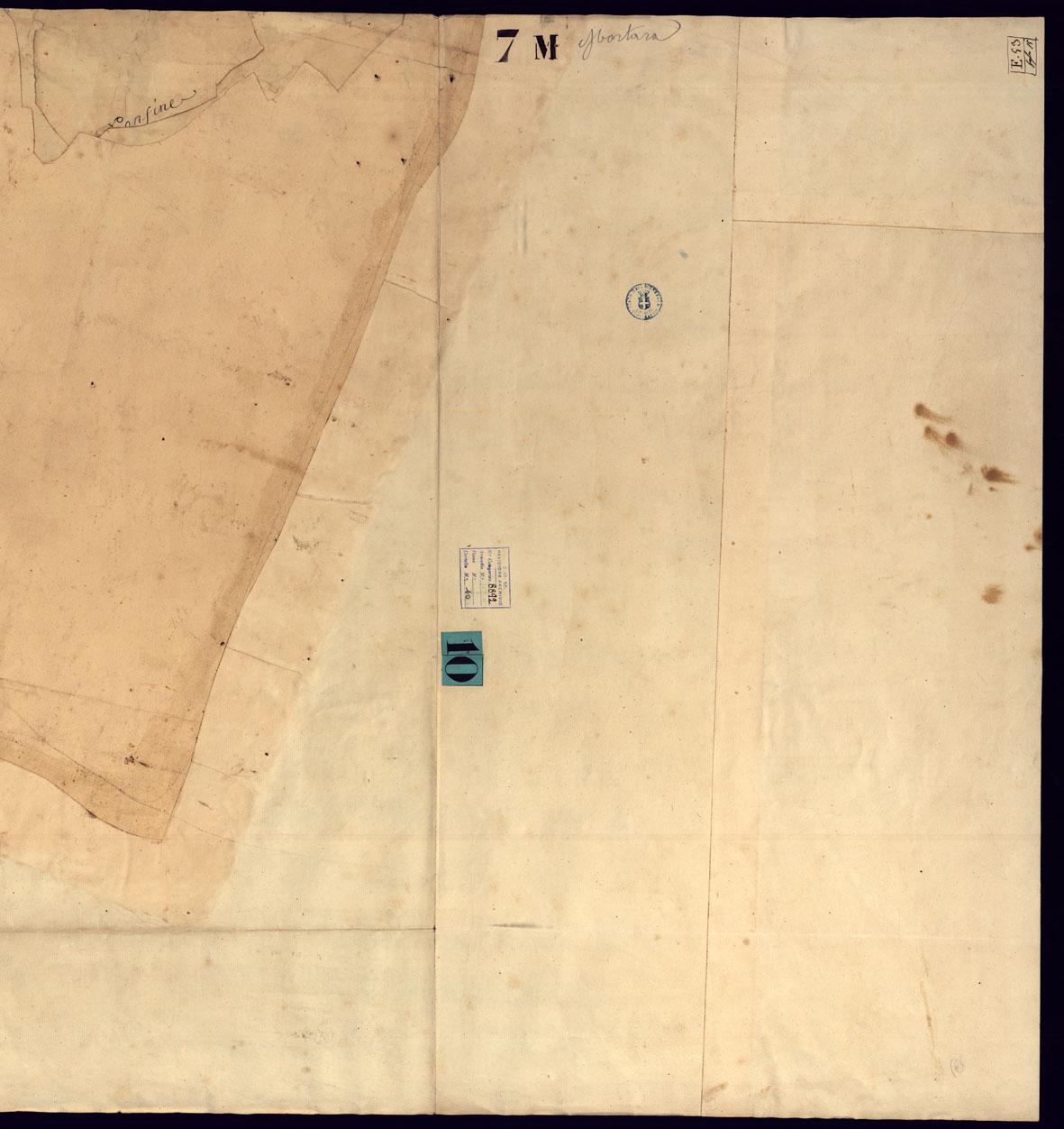 (N:14202) CARTA TOPOGRAFICA DELLA PROVINCIA DI MORTARA - FOGLIO 15 FRONTE/RETRO + SPEZZONE. (CA000942, CA000943, CA000944, CA000945) Carte e stampe antiche: riproduzione a colori su carta (formato A1)