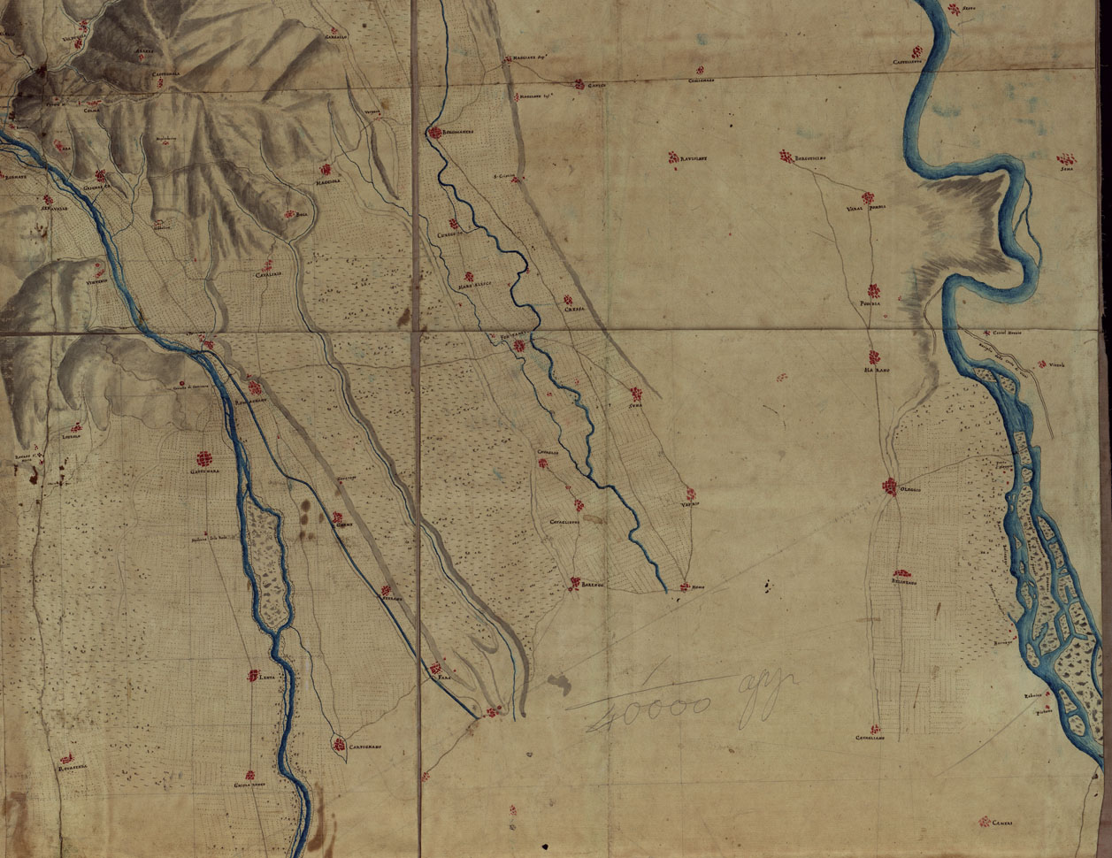 (N:4070) CARTA TOPOGRAFICA DELLA VALLE DEL TOCE E DI QUELLA DI SESIA DALLA LORO ORIGINE SINO AL LAGO MAGGIORE LA PRIMA E' SINO AL PIANO LA SECONDA ALLA SCALA APP. DI 1 A 40.000. (CA002491, CA002492, CA002493, CA002494, CA002495, CA002496, CA002497, CA002498, CA002499, CA002500, CA002501) Carte e stampe antiche: riproduzione a colori su carta (formato A1)