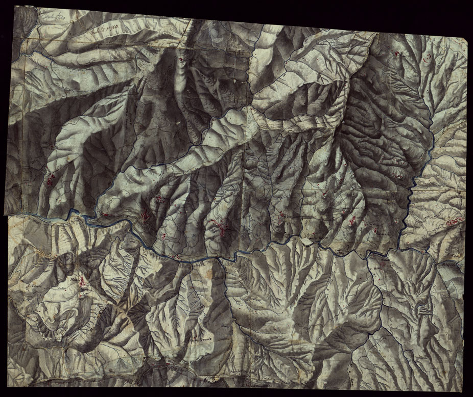 (N:503) PARTE DELLA RIVIERA DI LEVANTE DA CHIAVARI AD OLTRE MONEGLIA - FOGLIO 3. (CA002798) Carte e stampe antiche: riproduzione a colori su carta (formato A1)