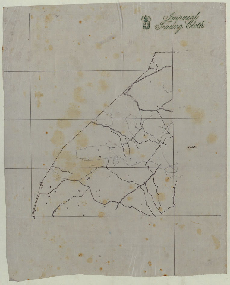 (N:23848) COMUNE DI ORTONOVO LUCIDI DI CAMPAGNA - FOGLIO 12 (CA003119) Carte e stampe antiche: riproduzione a colori su carta (formato A1)