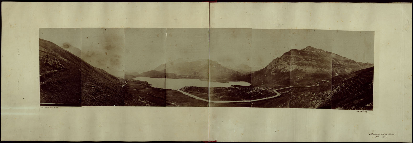 (N:24002) TRENTADUE PANORAMI FOTOGRAFICI ESEGUITI DAL TENENTE DI STATO MAGGIORE SIG. MANZI NEL 1876, PER STUDI SULLA FOTOTOPOGRAFIA (CA003491) Carte e stampe antiche: riproduzione a colori su carta (formato A1)