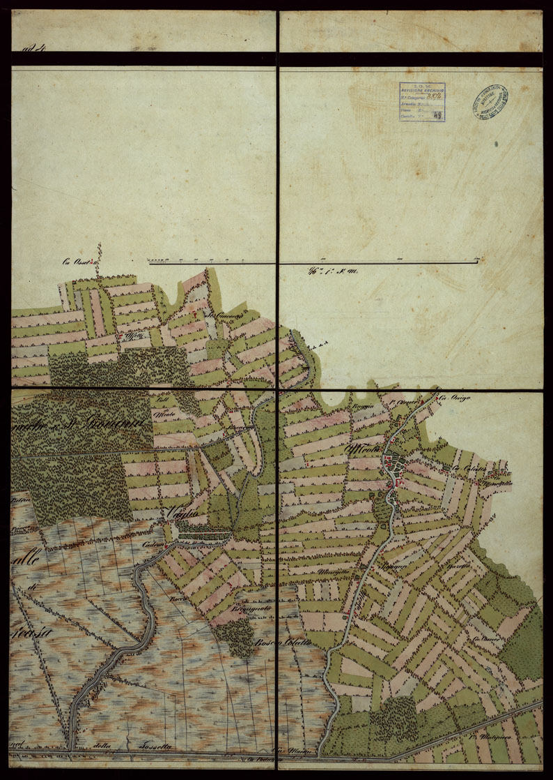 (N:1833) PLAN DER SEE-STADT ADT UND FESTUNG VENEDIG SAMMT HREN LAGUNEN UND DEM DIESE UMGEBEN DEN FESTEN LANDE VON DER MUNDUNG DER ETSCHRIS ZU JENER DER PIAVE. + CENNI SULLA COSTRUZIONE DELLA CARTA ANNO 1849 - FOGLIO 8 (CA004145) Carte e stampe antiche: riproduzione a colori su carta (formato A1)