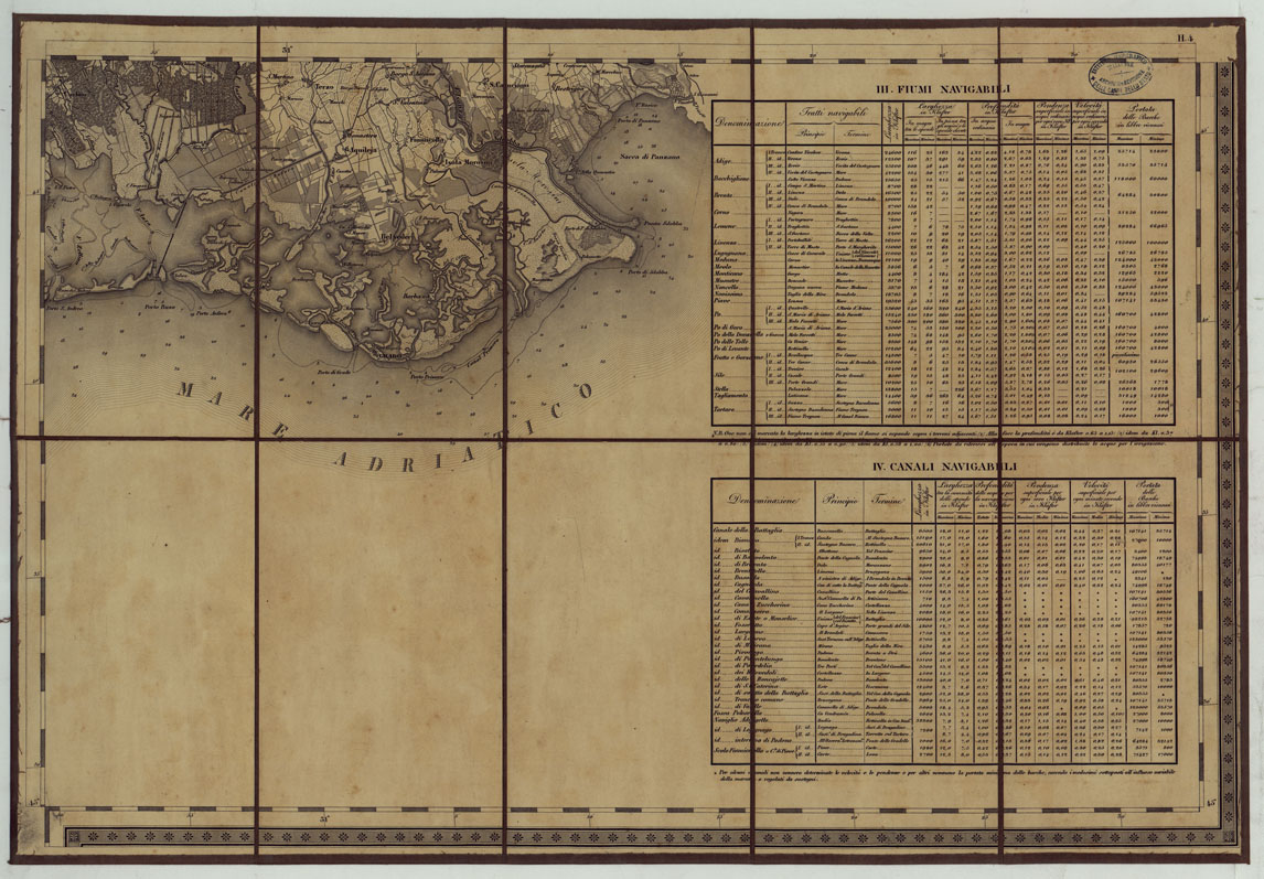 (N:24571) CARTA TOPOGRAFICA REGNO LOMBARDO-VENETO COSTRUTTA SOPRA MISURE ASTRONOMICO-TRIGONOMETRICHE ED INCISA A MILANO NELL'ISTITUO GEOGRAFICO MILTARE DELL'I.R. STATO MAGGIORE GENERALE AUSTRIACO. PUBBLICATA NELL'ANNO 1833 - FOGLIO H.4 (CA004817) Carte e stampe antiche: riproduzione a colori su carta (formato A1)