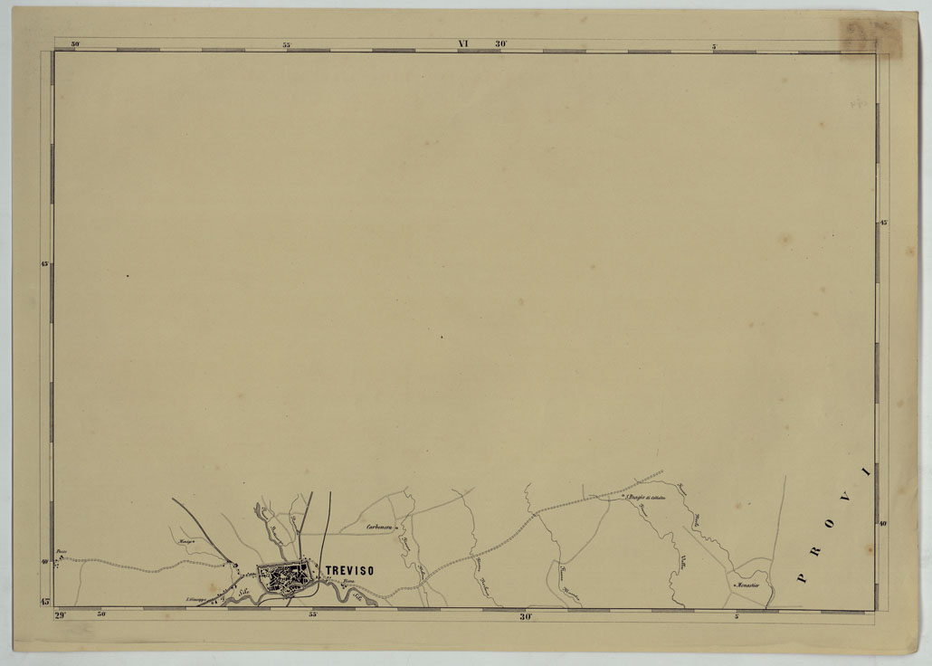 (N:14459) CARTA COROGRAFICA DELLA PROVINCIA DI VENEZIA PUBBLICATA A CURA DELLA DEPUTAZIONE PROVINCIALE -TAVOLA VI (CA005010) Carte e stampe antiche: riproduzione a colori su carta (formato A1)
