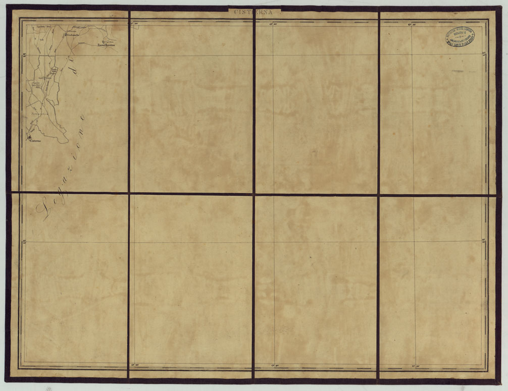 (N:24890) CARTA TOPOGRAFICA DI ROMA E COMARCA DISEGNATA ED INCISA NELL'OFFICIO DEL CENSO ALLA SCALA DI 1:80.000 L'ANNO XVII DEL PONTIFICATO DI N. SIGNORE PAPA PIO IX PER ORDINE DELL'E.MO E R.MO PRESIDENTE CARDINALE GIUSEPPE BOFONDI - CISTERNA. (CA005855) Carte e stampe antiche: riproduzione a colori su carta (formato A1)