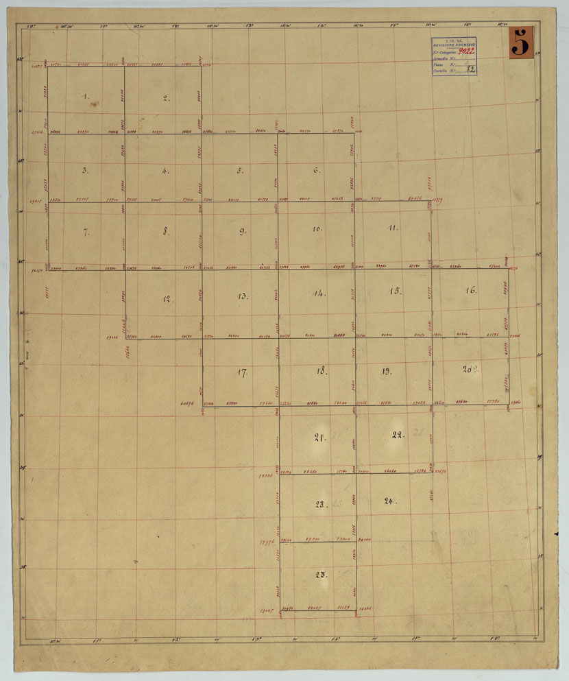 (N:14564) CARTA DELLE PROVINCIE NAPOLETANE IN 25 FOGLI COL PROCEDIMENTO DEL GENERALE AVET ALLA SCALA DI 1 250.000 PUBBLICATA DALL'ISTITUTO TOPOGRAFICO MILITARE 1874. QUADRO D'UNIONE. (CA006090) Carte e stampe antiche: riproduzione a colori su carta (formato A1)