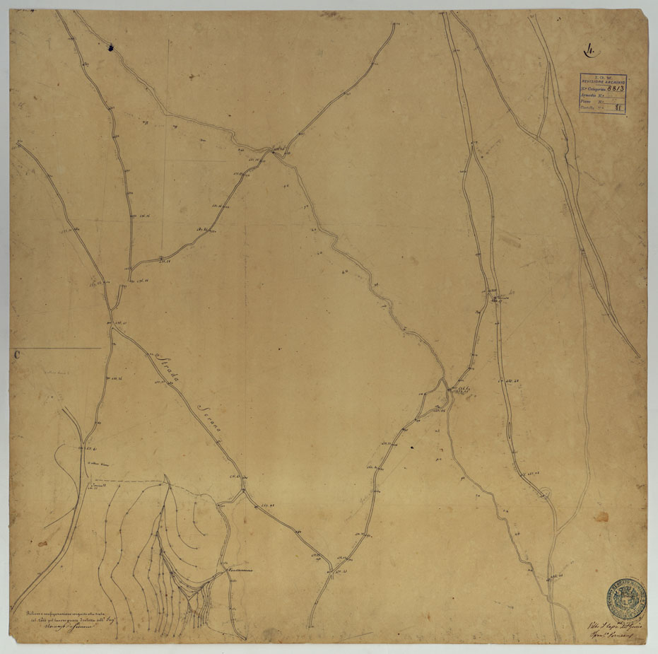 (N:10817) ISOLETTA E DINTORNI -TAVOLA 4. (CA006663) Carte e stampe antiche: riproduzione a colori su carta (formato A1)