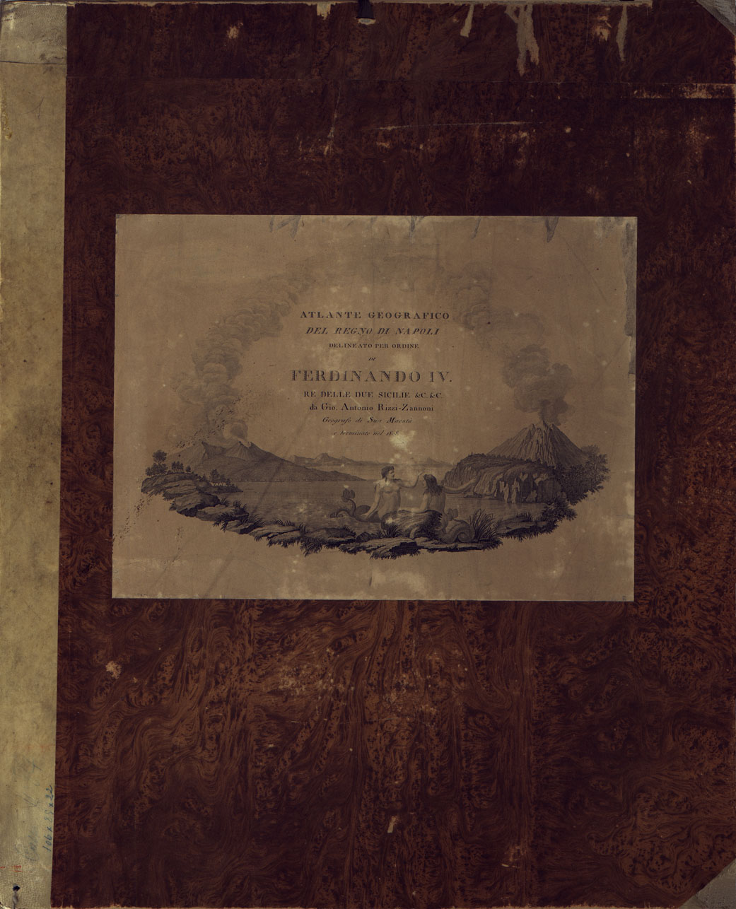 (N:4904) ATLANTE GEOGRAFICO DEL REGNO DI NAPOLI DELINEATO PER ORDINE DI FERDINANDO IV RE DELLE DUE SICILIE &C., &C., DA GIO. ANTONIO RIZZI ZANNONI GEOGRAFO DI SUA MAESTA' E TERMINATO NEL 1808 - COPERTINA.


 (CA006940, CA007008) Carte e stampe antiche: riproduzione a colori su carta (formato A1)