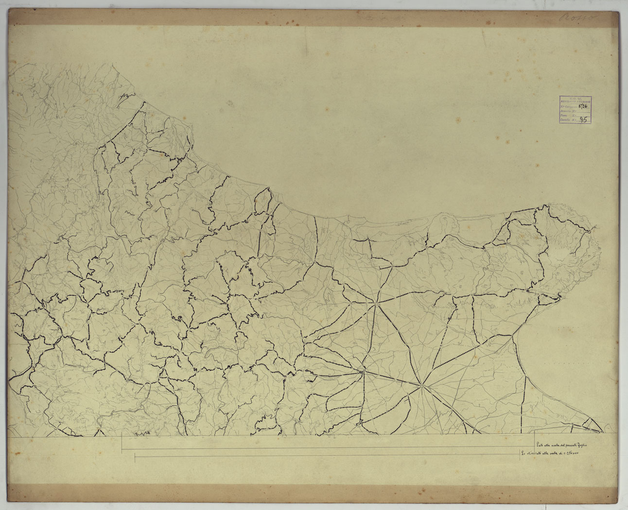 (N:17287) CARTA PER LA MONOGRAFIA DELLA CAPITANATA - Foglio nord-rosso

 (CA007829) Carte e stampe antiche: riproduzione a colori su carta (formato A1)