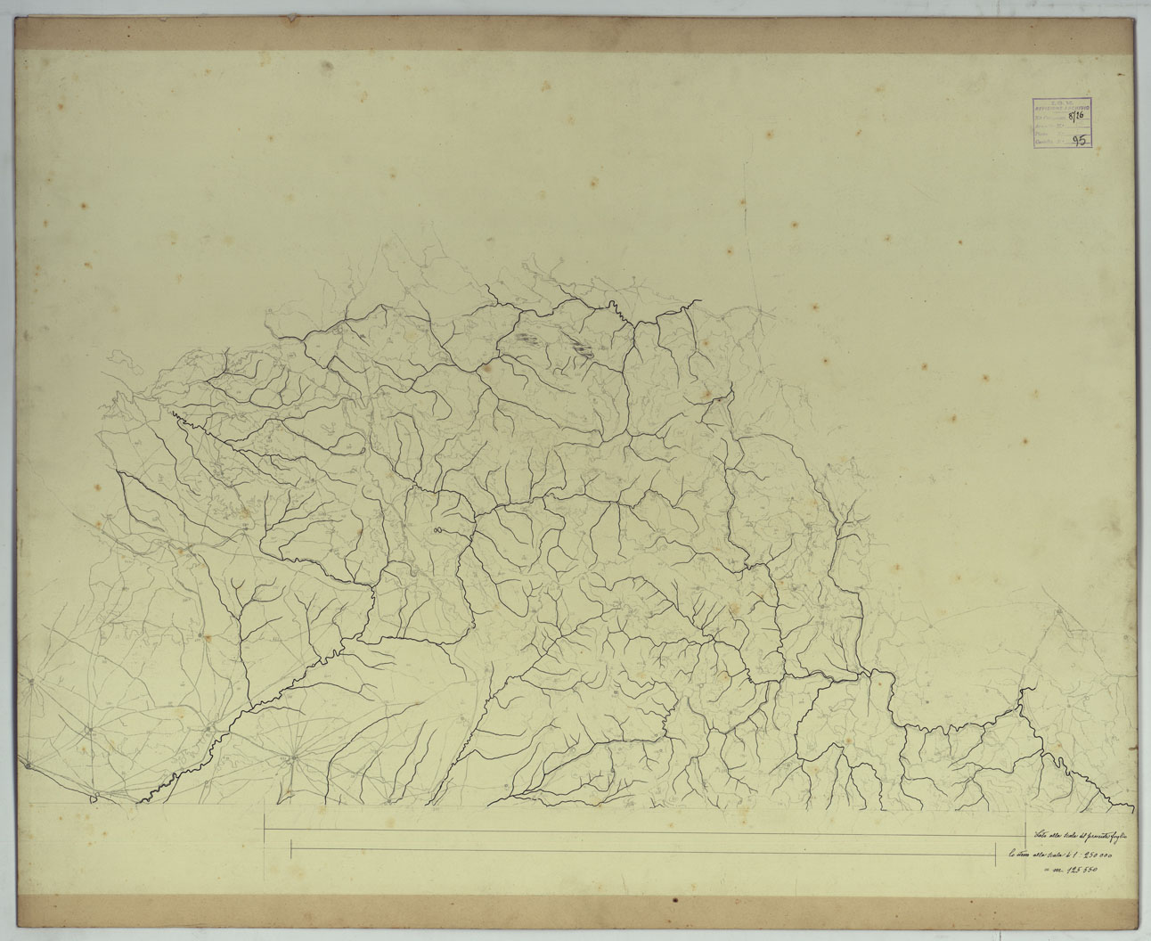 (N:17289) CARTA PER LA MONOGRAFIA DELLA CAPITANATA - Foglio sud-bleu

 (CA007831) Carte e stampe antiche: riproduzione a colori su carta (formato A1)