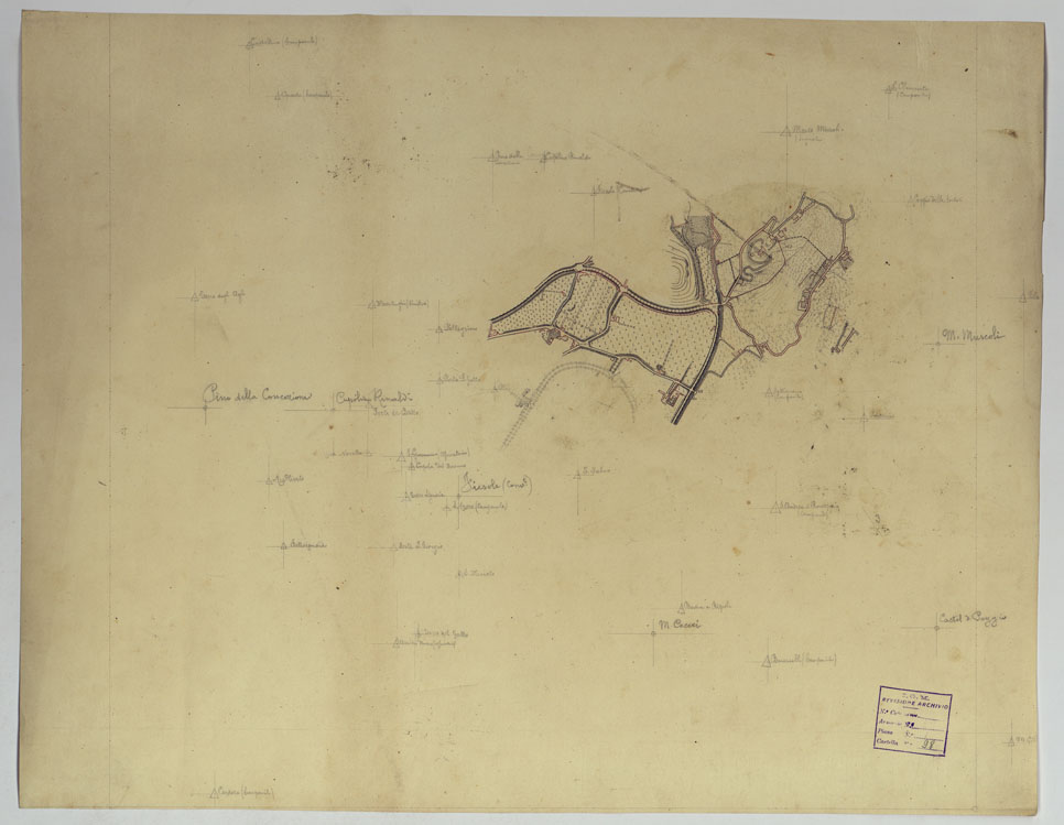 (N:17480) ESERCITAZIONI ALLIEVI MAPPATORI (CA008026) Carte e stampe antiche: riproduzione a colori su carta (formato A1)