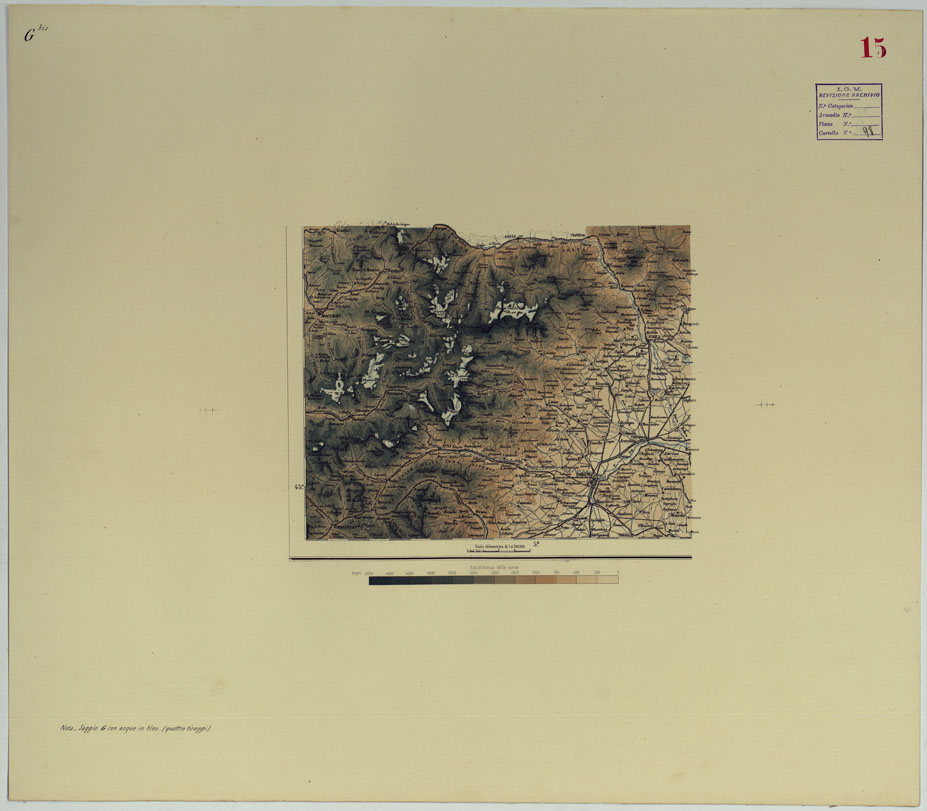 (N:17562) SAGGI DI DISEGNO - NG BIS15 (CA008105) Carte e stampe antiche: riproduzione a colori su carta (formato A1)