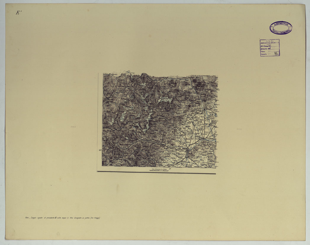(N:17665) CARTE STAMPATE DAI SAGGI - NE'.
 (CA008121) Carte e stampe antiche: riproduzione a colori su carta (formato A1)