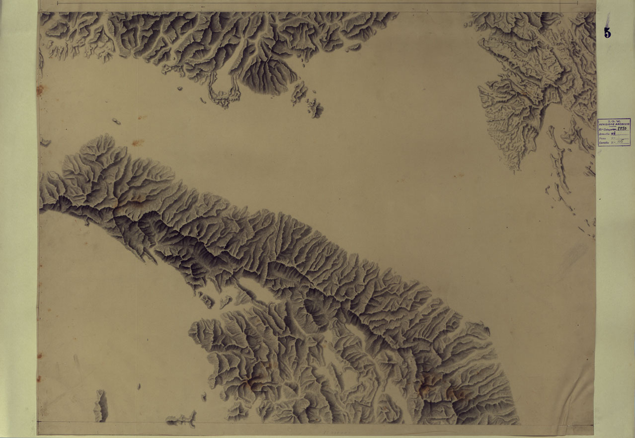 (N:25486) SFUMI PER LA CARTA SCOLASTICA - FOGLIO 5. (CA008400) Carte e stampe antiche: riproduzione a colori su carta (formato A1)