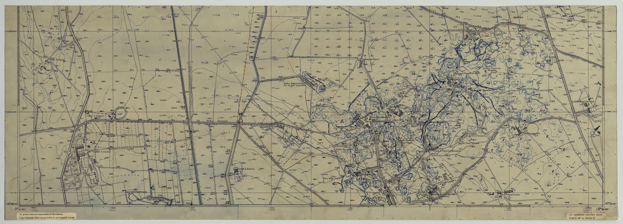 (N:25563) AEREOPORTO DI GUIDONIA - ORIGINALI NERO PARTE 2. (CA008725) Carte e stampe antiche: riproduzione a colori su carta (formato A1)
