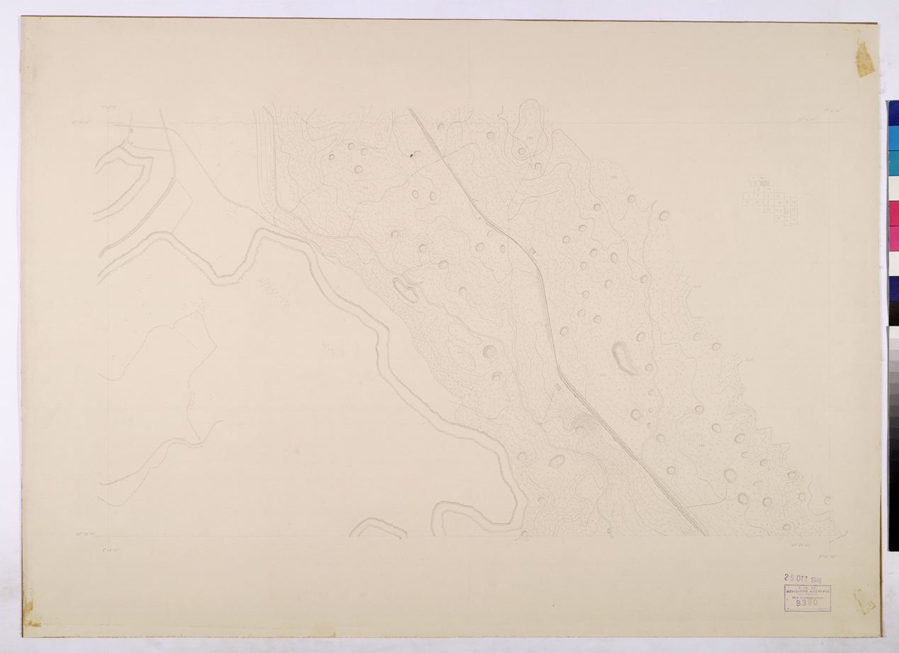 (N:26161) GROTTE DI POSTUMIA - FOGLIO 15. (CA009370) Carte e stampe antiche: riproduzione a colori su carta (formato A1)