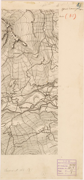 (N:28085) MODANE - B. (SE001837) Carte e stampe antiche: riproduzione a colori su carta (formato A2)