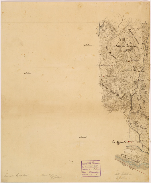 (N:28207) VALLE DORIA E BARDONECCHIA - FOGLIO 44 (SE001912) Carte e stampe antiche: riproduzione a colori su carta (formato A2)